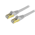 Startech.Com 3ft Cat 6a Gray Shielded STP Snagless 10Gb Ethernet Cable C6ASPAT3GR